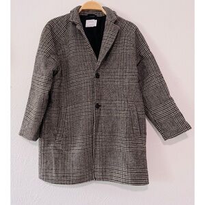 Zara Big Boy Wool Blend Plaid Tweed Coast, 13/14